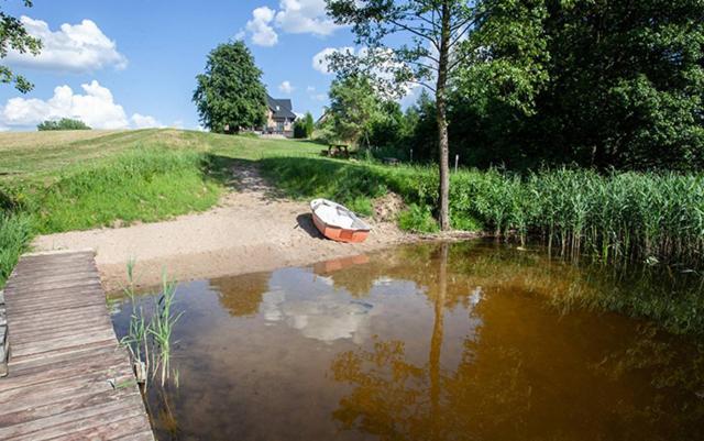 Domwigierski Pl -Jeziorki -Gr- Comfort-Ferienhaus-Polen - Wlasna Linia Brzegowa I Sauna Wysoki Most  المظهر الخارجي الصورة