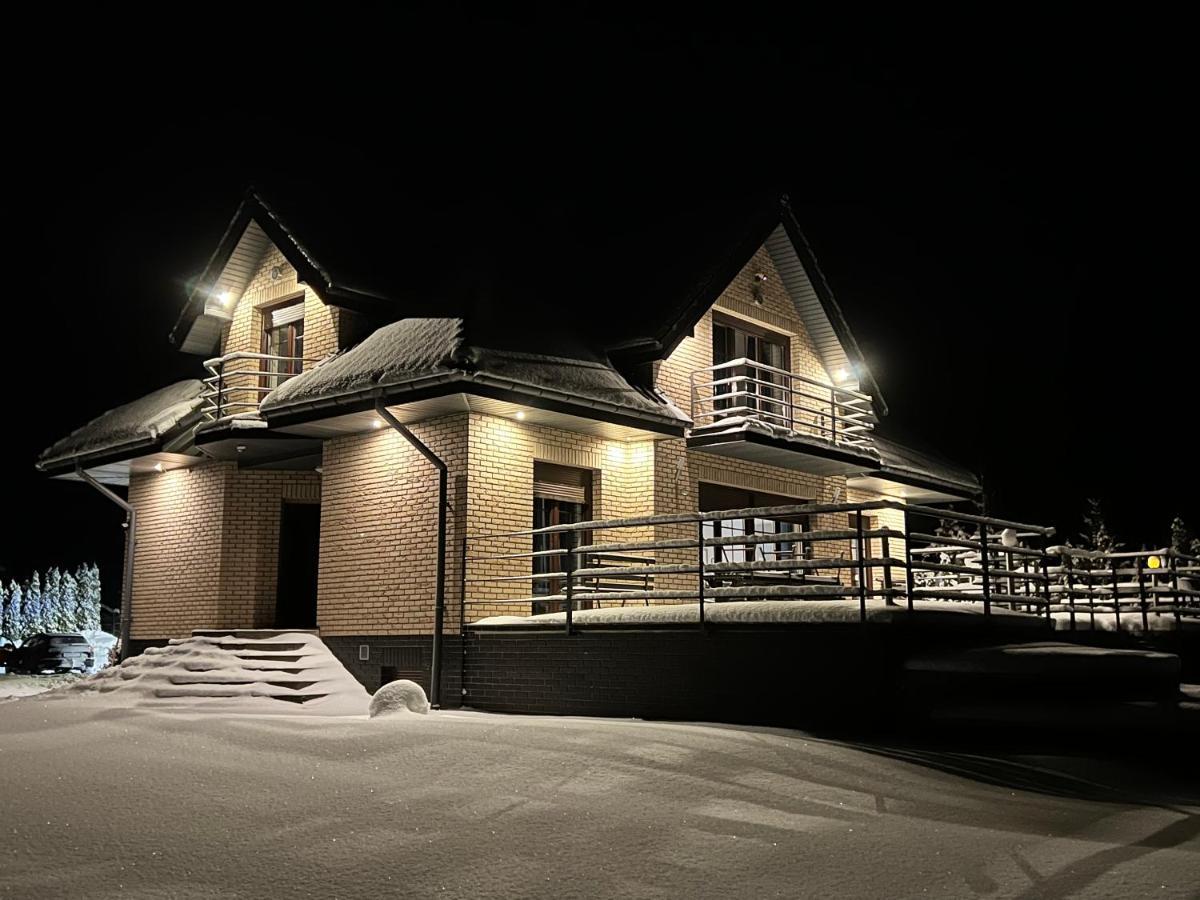 Domwigierski Pl -Jeziorki -Gr- Comfort-Ferienhaus-Polen - Wlasna Linia Brzegowa I Sauna Wysoki Most  المظهر الخارجي الصورة