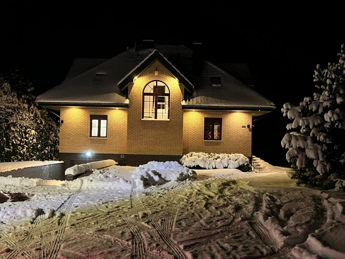 Domwigierski Pl -Jeziorki -Gr- Comfort-Ferienhaus-Polen - Wlasna Linia Brzegowa I Sauna Wysoki Most  المظهر الخارجي الصورة