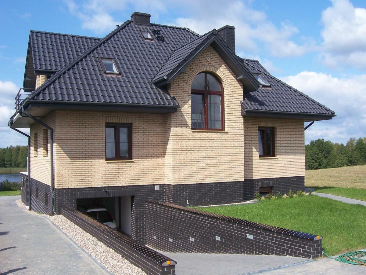 Domwigierski Pl -Jeziorki -Gr- Comfort-Ferienhaus-Polen - Wlasna Linia Brzegowa I Sauna Wysoki Most  المظهر الخارجي الصورة