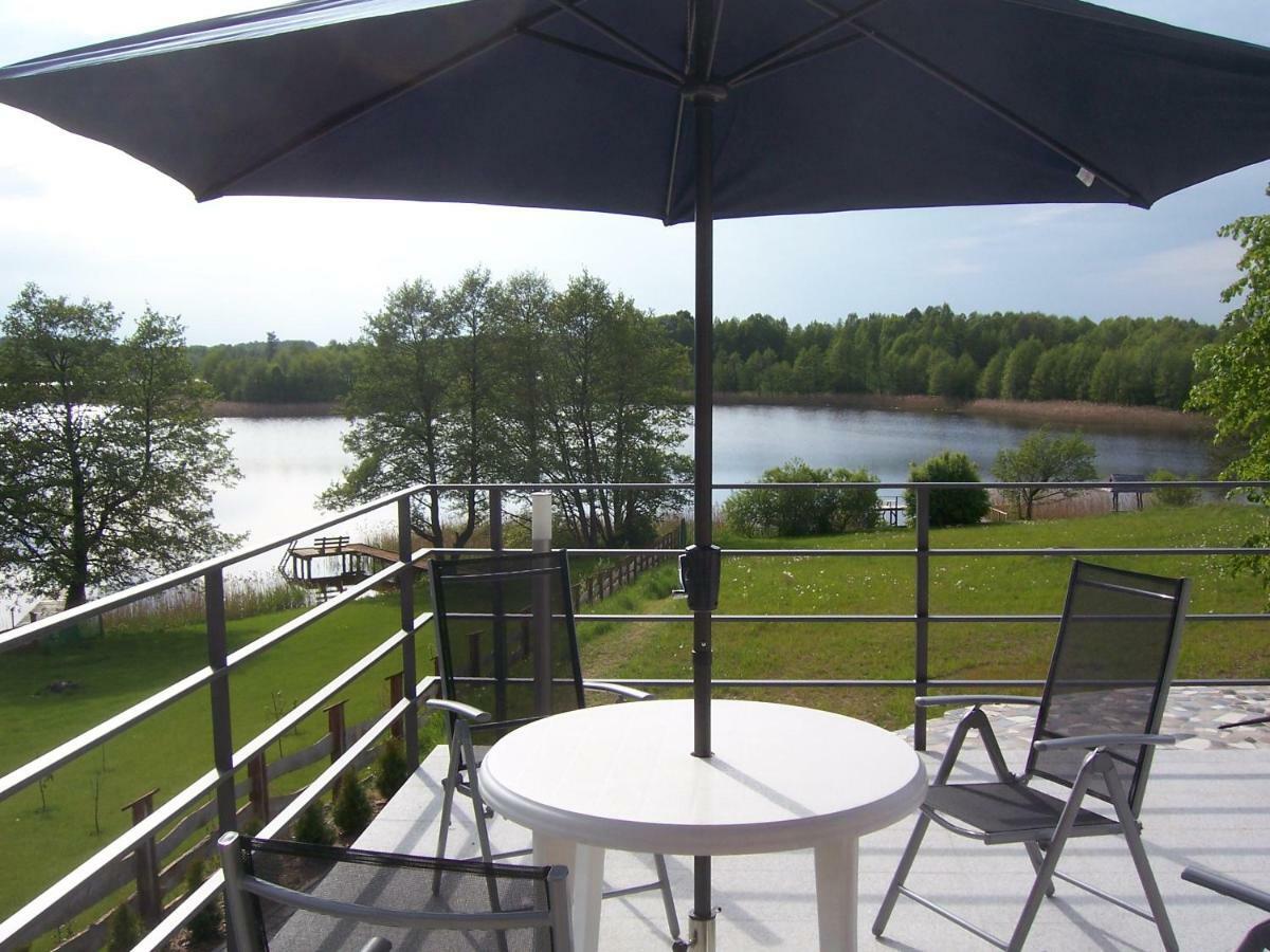 Domwigierski Pl -Jeziorki -Gr- Comfort-Ferienhaus-Polen - Wlasna Linia Brzegowa I Sauna Wysoki Most  المظهر الخارجي الصورة