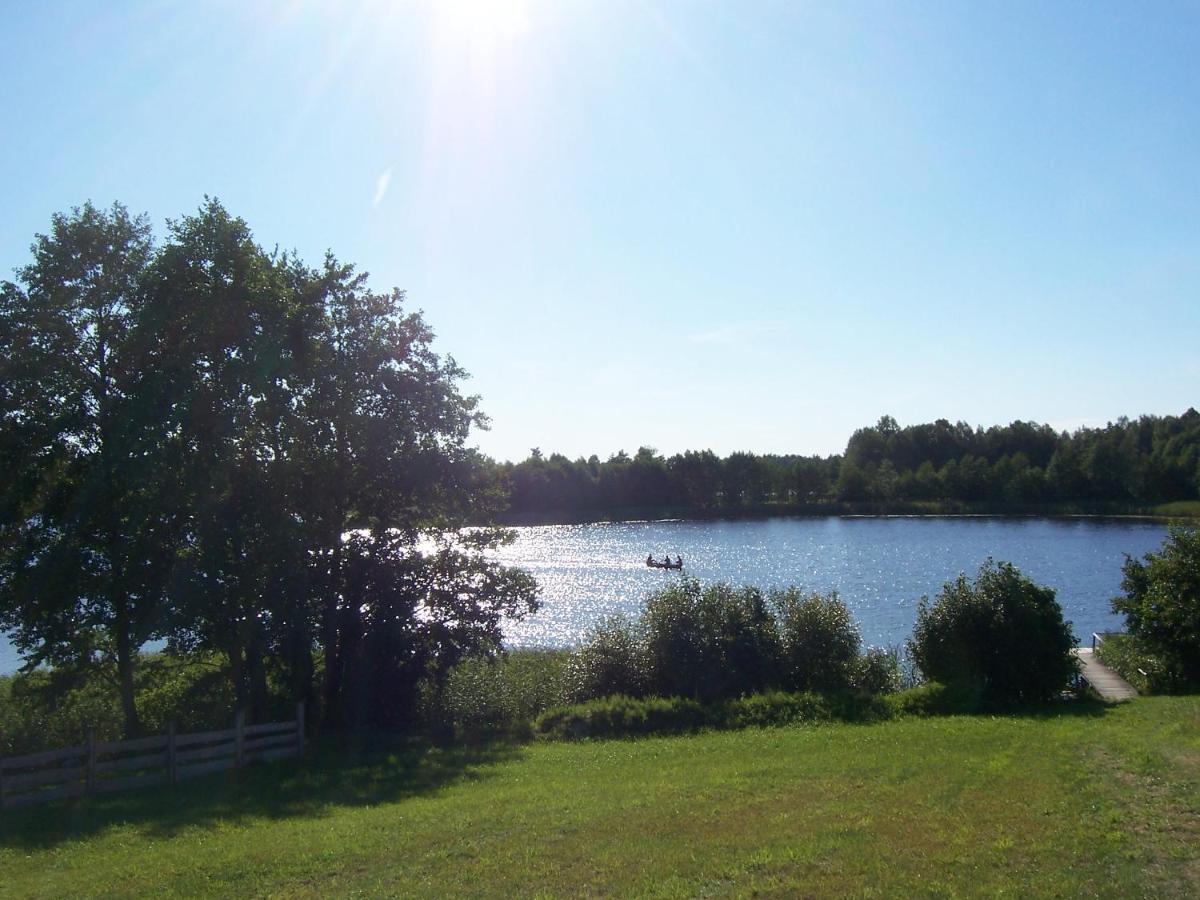 Domwigierski Pl -Jeziorki -Gr- Comfort-Ferienhaus-Polen - Wlasna Linia Brzegowa I Sauna Wysoki Most  الغرفة الصورة